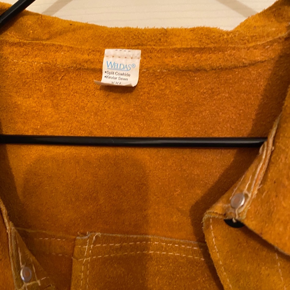 Split Cowhide Leather Men Jacket - image 7